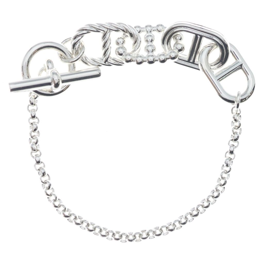 Hermes Parade Bracelet Alea PM Silver Chain — view 2