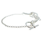 Hermes Parade Bracelet Alea PM Silver Chain — view 4