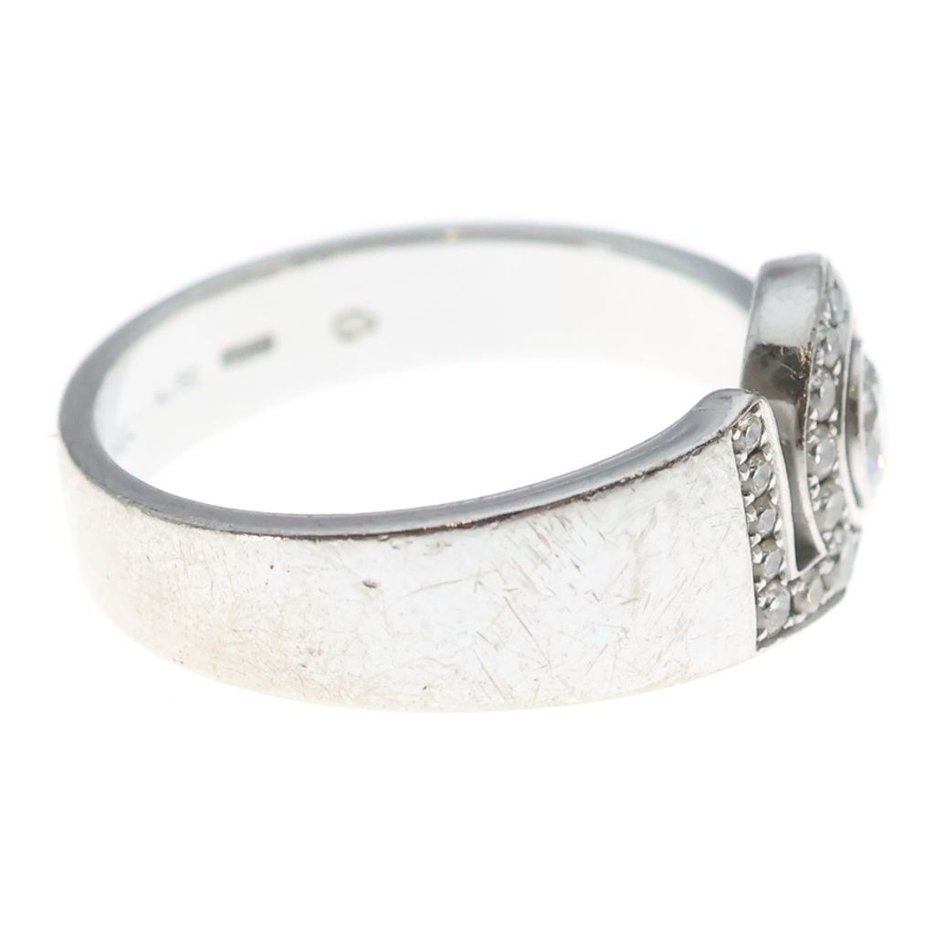 Chanel Eternal Diamond Ring Silver — view 3
