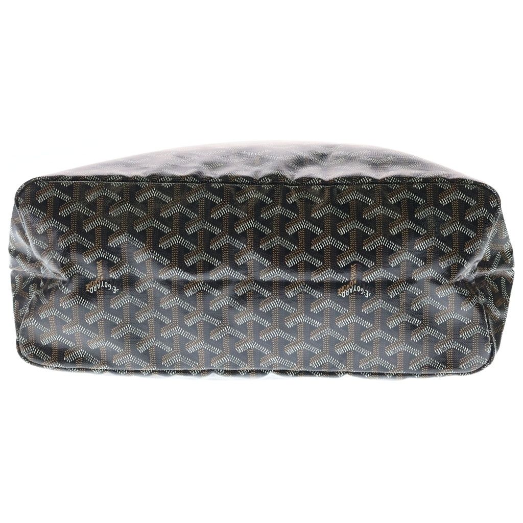 Goyard Boheme Hobo Shoulder Bag Black Leather — view 4
