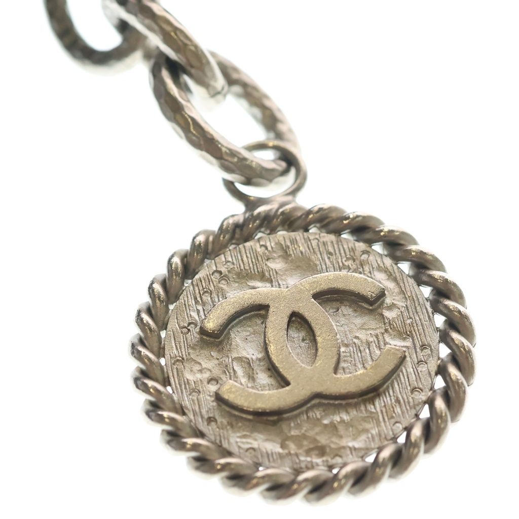 Chanel Reissue Tote CC Logo Black Caviar Leather Silver — view 6