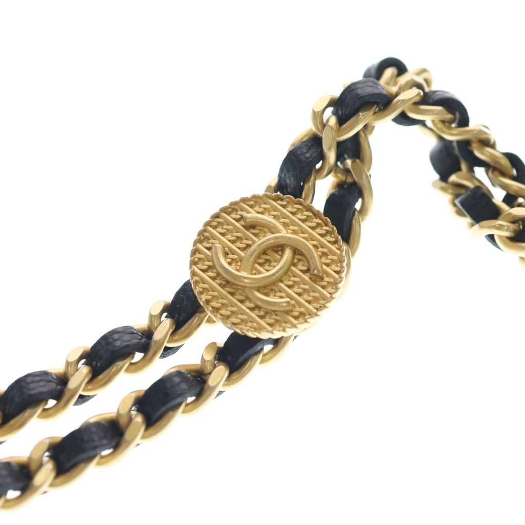 Chanel Mini Camera Bag Chain Black Caviar Leather Gold — view 7