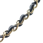 Chanel Quilted Lambskin Leather Shoulder Waist Mini Bag Black Gold 29 — view 7