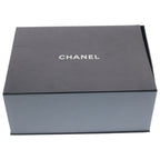 Chanel 2.55 Medal Charm Leather Double Flap Chain Shoulder Bag Navy Gold — view 8