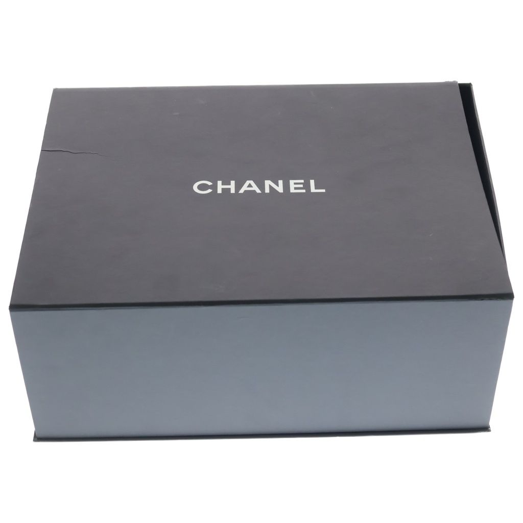 Chanel 2.55 Medal Charm Leather Double Flap Chain Shoulder Bag Navy Gold — view 8