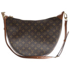 Louis Vuitton Monogram Reverse Leather 2-Way Chain Shoulder Bag Brown — view 2