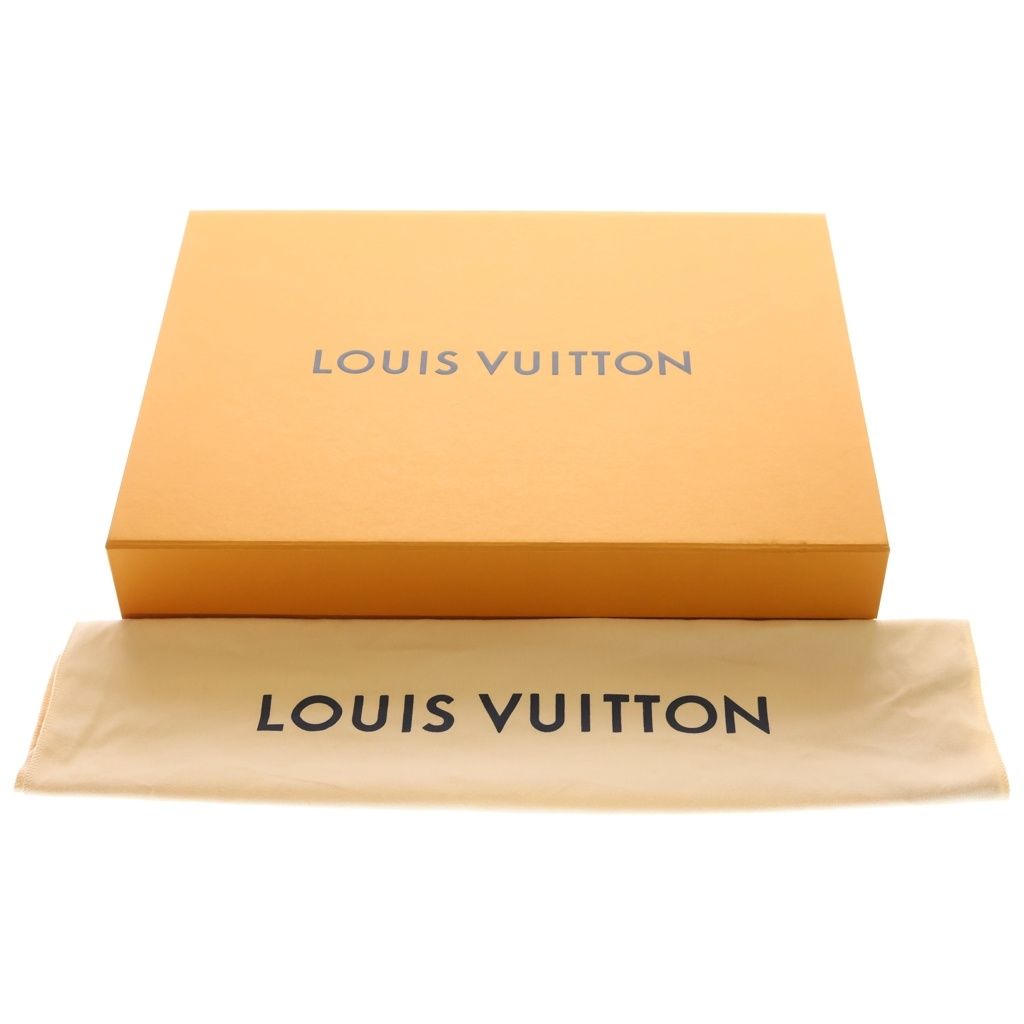 Louis Vuitton Damier Gray Souffle PM Leather Shoulder Bag Brown — view 8
