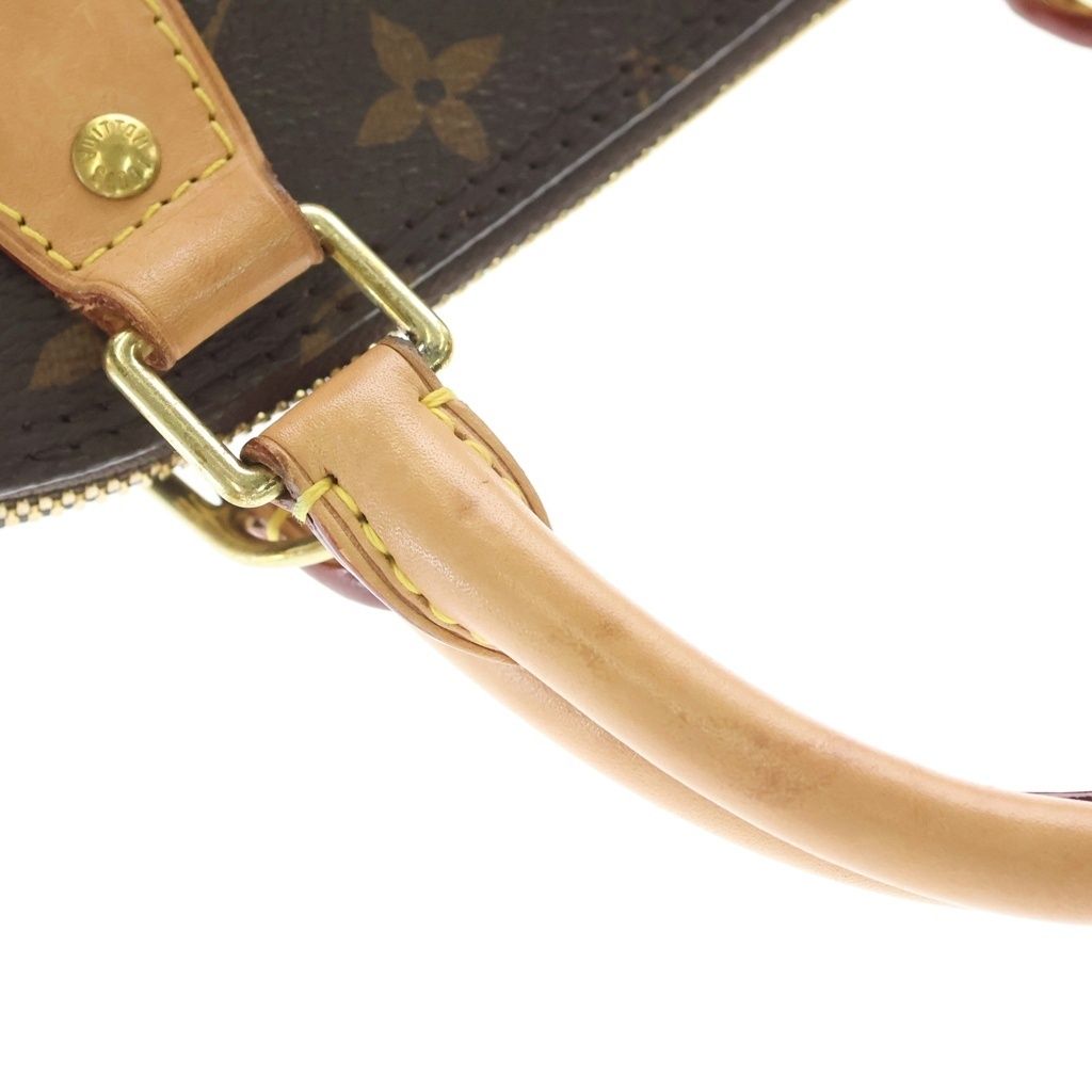 Louis Vuitton Alma BB Monogram Leather 2-Way Bag Brown — view 7