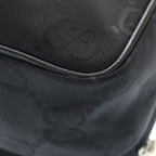 Gucci Off the Grid Logo Leather Patch 2-Way Bag Silver Black — view 5