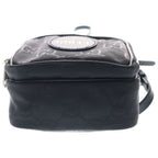 Gucci Off the Grid Logo Leather Patch 2-Way Bag Silver Black — view 4