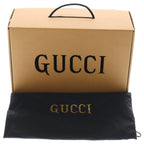 Gucci Off the Grid Logo Leather Patch 2-Way Bag Silver Black — view 9