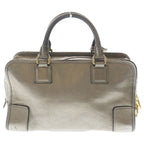 Loewe Amazona 28 Anagram Logo Leather Handbag Gold — view 2