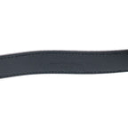 Saint Laurent Paris Cassandra Logo Motif Leather Gold Belt Black — view 5