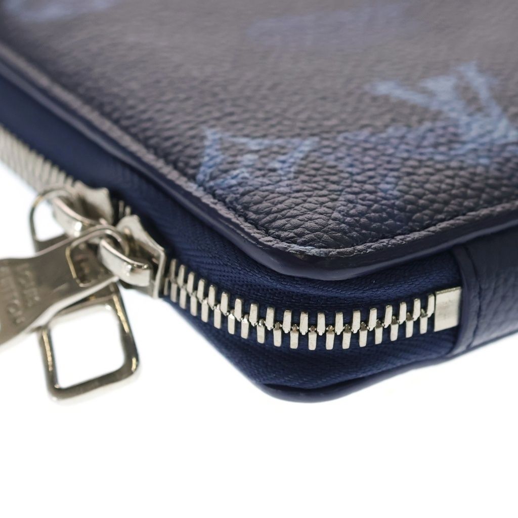 Louis Vuitton Monogram Water Color Canvas Phone Case Pouch Navy Blue — view 5