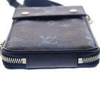 Louis Vuitton Monogram Water Color Canvas Phone Case Pouch Navy Blue — view 4