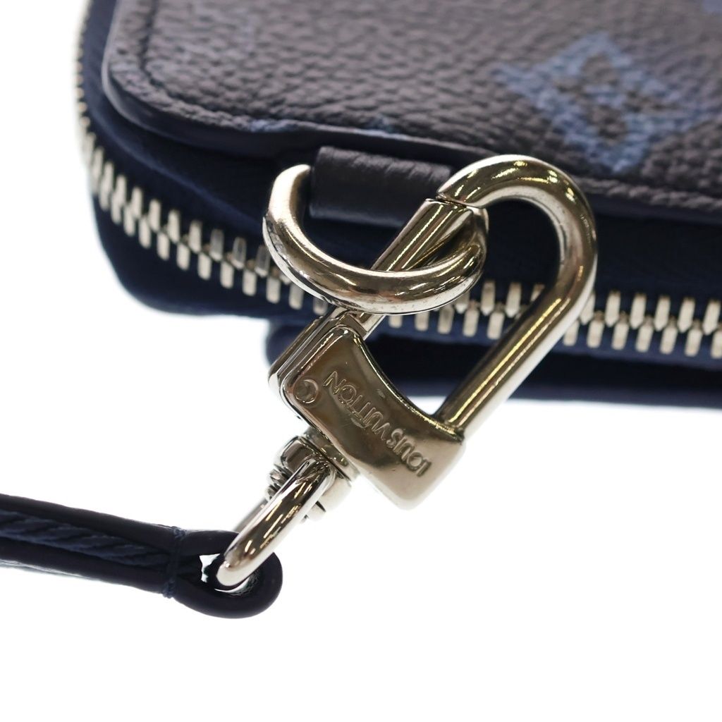 Louis Vuitton Monogram Water Color Canvas Phone Case Pouch Navy Blue — view 7