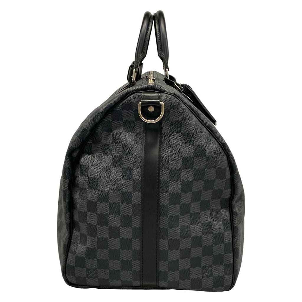 Louis Vuitton Boston Bag Damier Graphite Keepall Bandouliere 55 — view 2