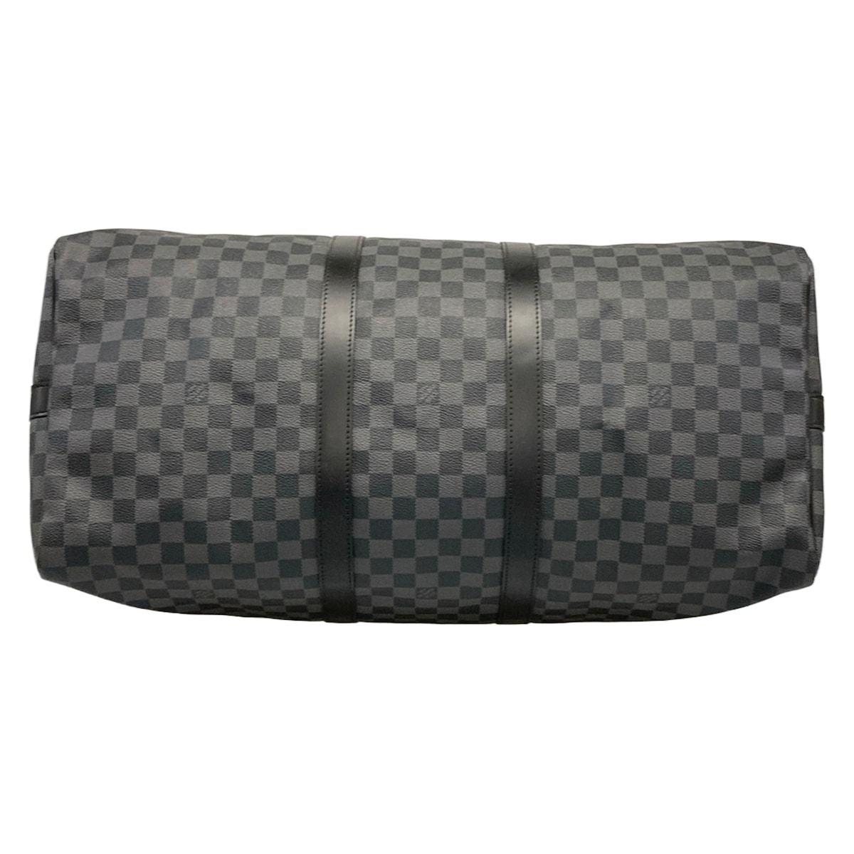 Louis Vuitton Boston Bag Damier Graphite Keepall Bandouliere 55 — view 5