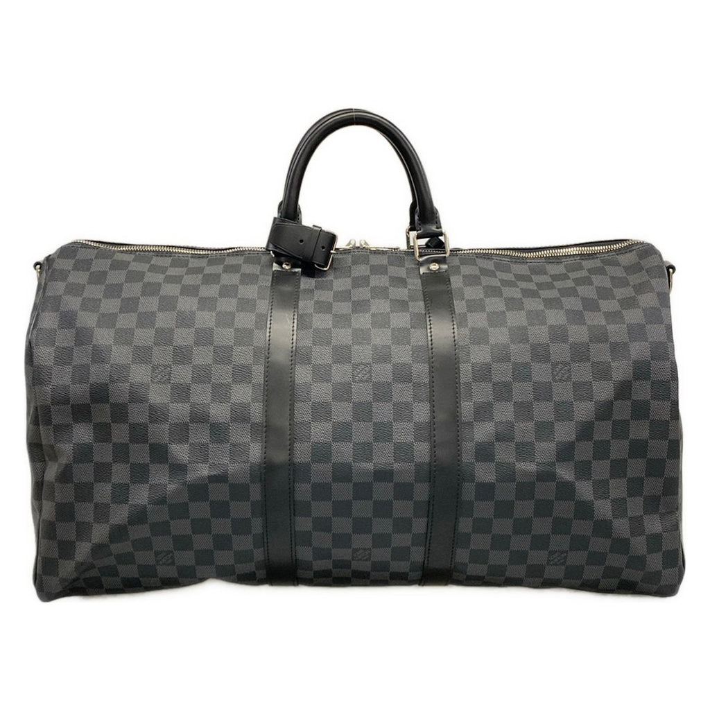 Louis Vuitton Boston Bag Damier Graphite Keepall Bandouliere 55 — view 3