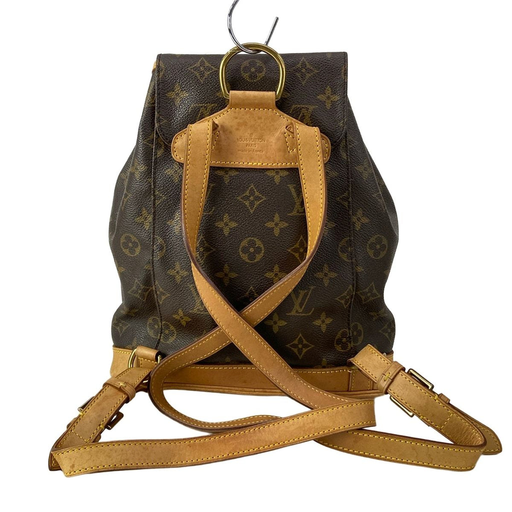 Louis Vuitton Backpack Monogram Montsouris MM Drawstring — view 3
