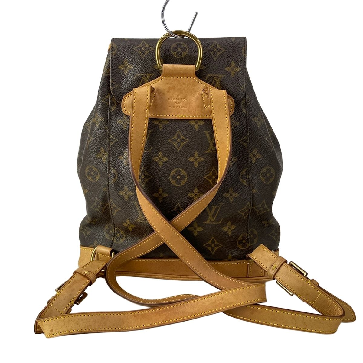 Louis Vuitton Backpack Monogram Montsouris MM Drawstring — view 3