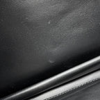 Prada Logo Leather 2-Way Shoulder Bag Black — view 8