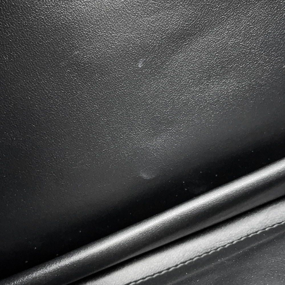 Prada Logo Leather 2-Way Shoulder Bag Black — view 8