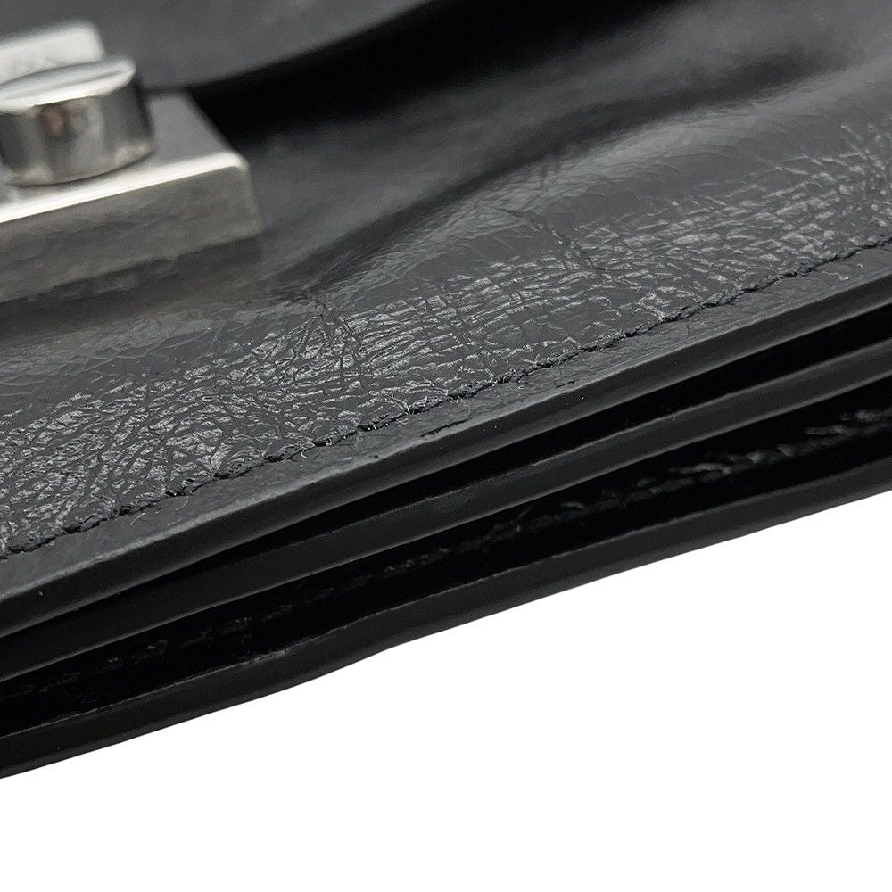 Prada Logo Leather 2-Way Shoulder Bag Black — view 7