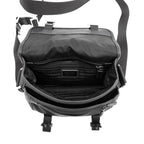 Prada Shoulder Bag Re-Nylon Triangle Logo Black — view 6