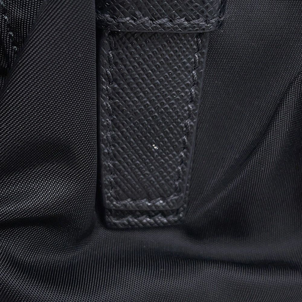 Prada Backpack Nylon Sequin Black — view 9