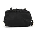 Prada Backpack Nylon Flower Triangle Logo Black — view 3