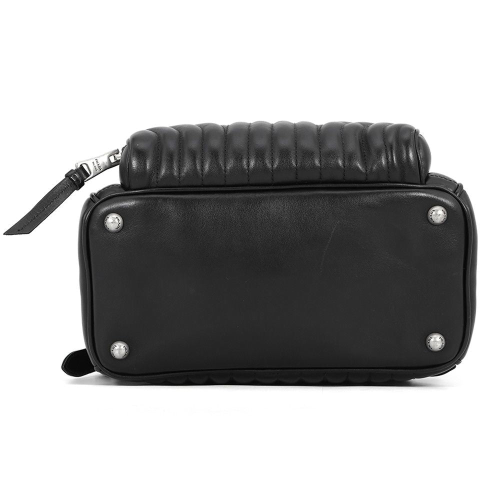 Prada Backpack Diagram Logo Black — view 3