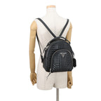 Prada Backpack Diagram Logo Black — view 4