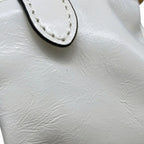 Prada D'ancre Top Handle Mini Dangle Leather Shoulder Bag White — view 7