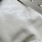 Prada D'ancre Top Handle Mini Dangle Leather Shoulder Bag White — view 8