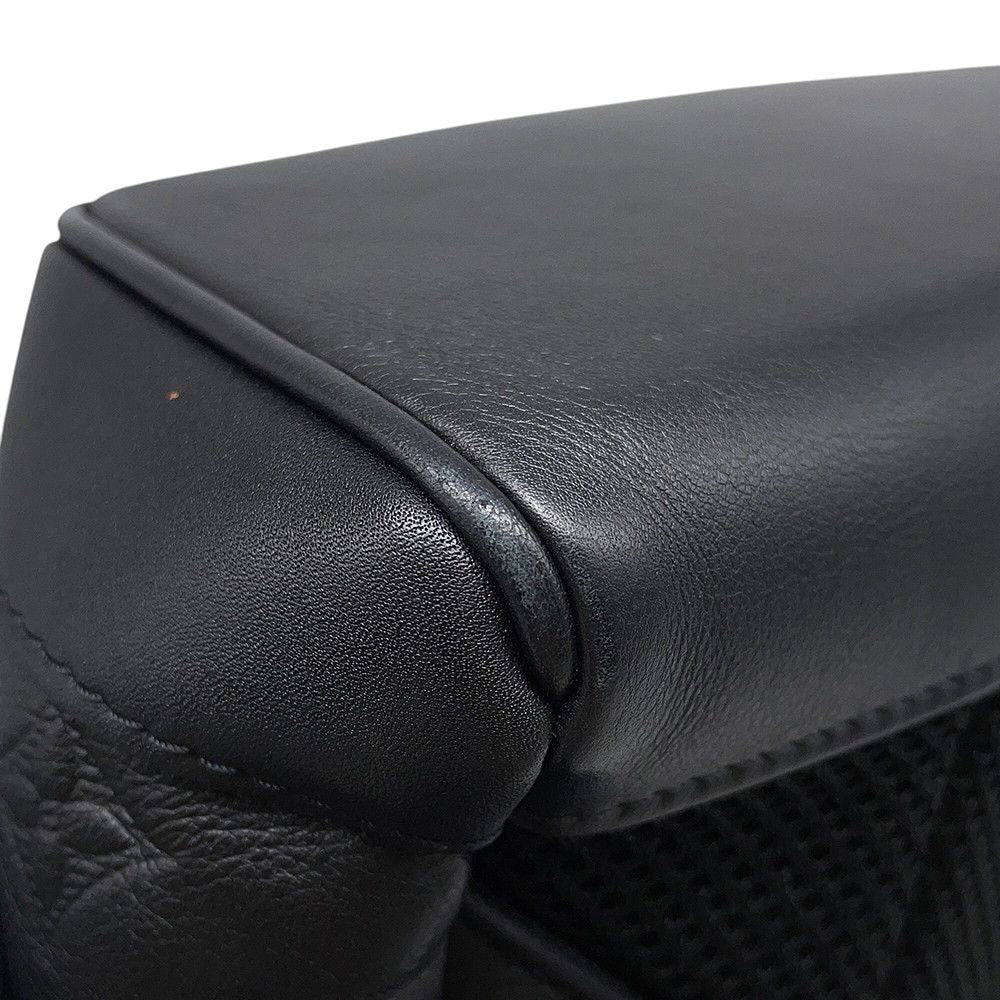 Louis Vuitton Belt Bag Monogram Shadow Leather Black — view 6