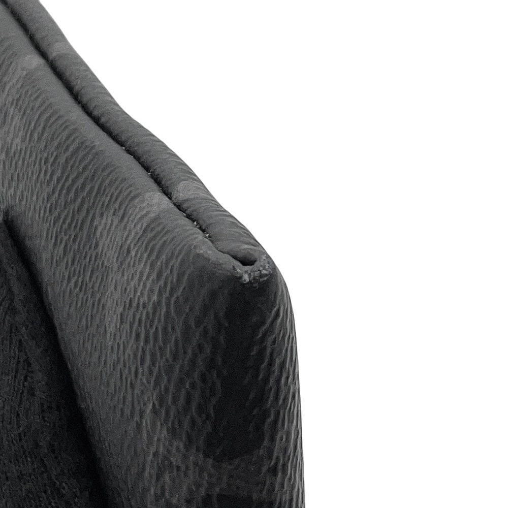 Louis Vuitton Clutch Monogram Eclipse Pochette Toe Go Black — view 7