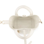 Dior Handbag Macro Cannage Toujour Vertical Tote Nano White — view 7
