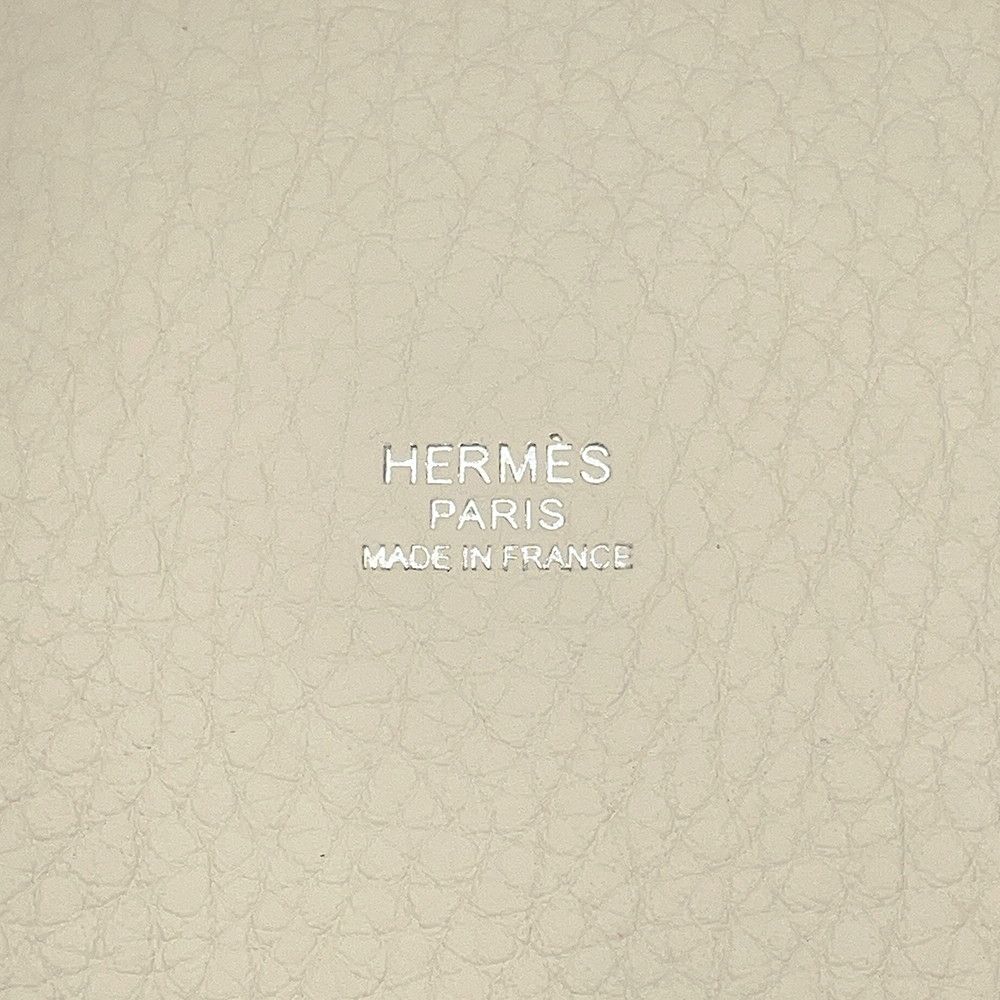 Hermes Handbag Picotin Lock PM Cles Silver Taurillon Clemence — view 6