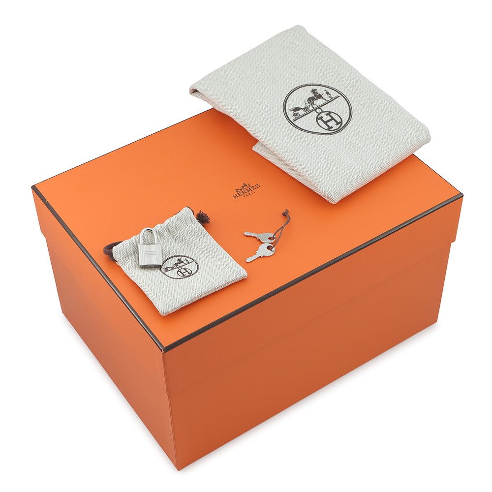 Hermes Handbag Picotin Lock PM Cles Silver Taurillon Clemence — view 7