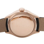 Rolex Cellini Moonphase 18k Pink Gold Watch White Dial Everose — view 3