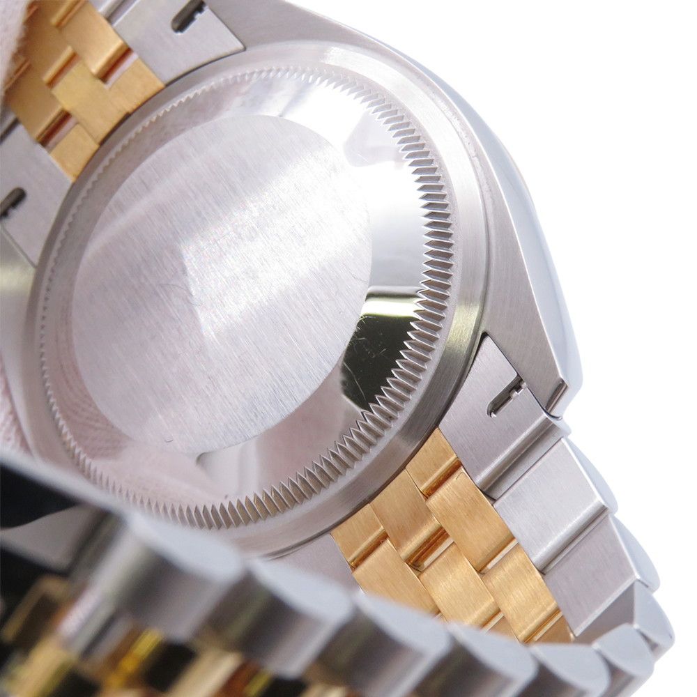 Rolex Datejust 36 SS 18k Yellow Gold Diamond Watch Silver Dial Computer — view 8