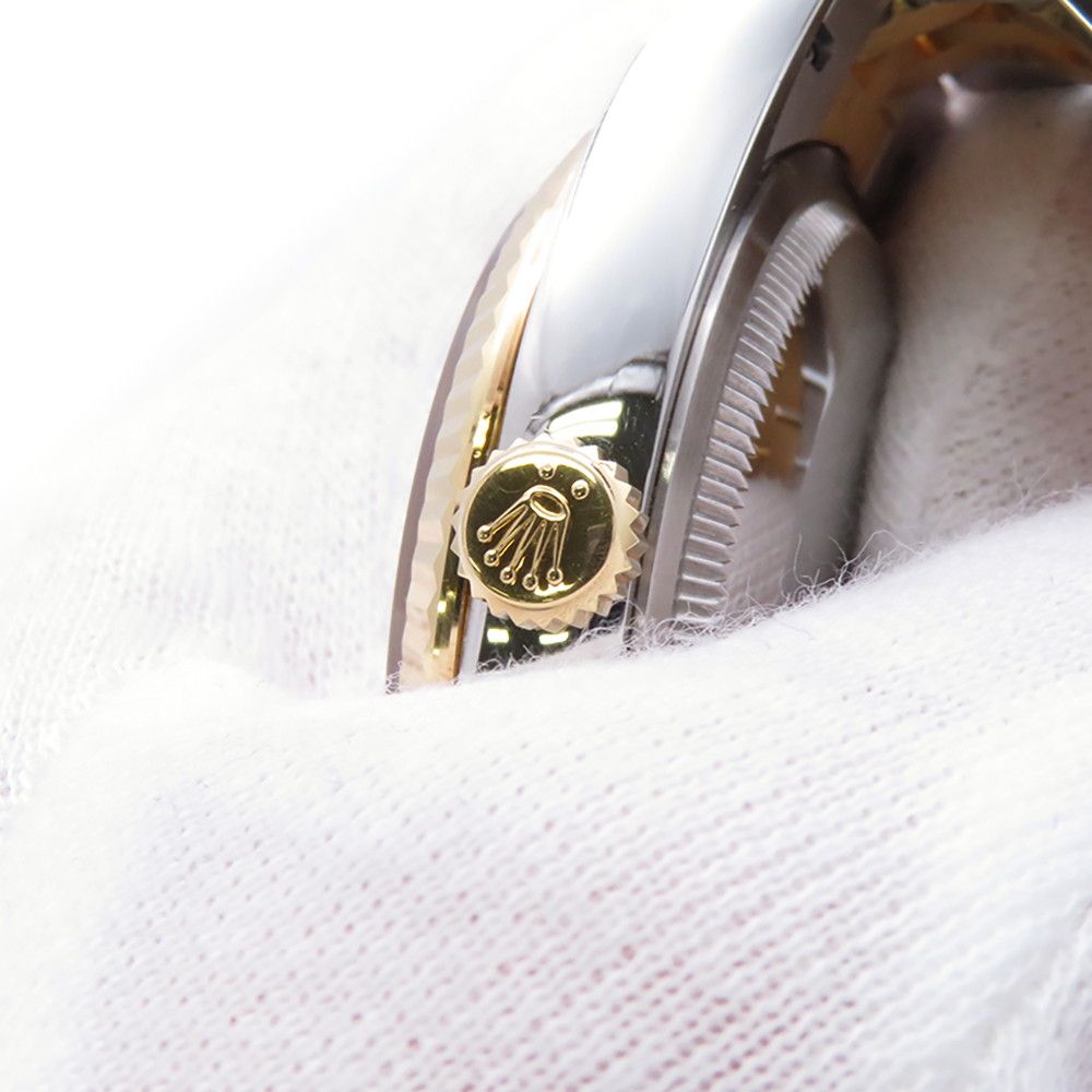 Rolex Datejust 36 SS 18k Yellow Gold Diamond Watch Silver Dial Computer — view 6