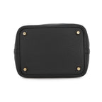 Hermes Handbag Picotin Lock PM Black Gold Taurillon Clemence — view 3