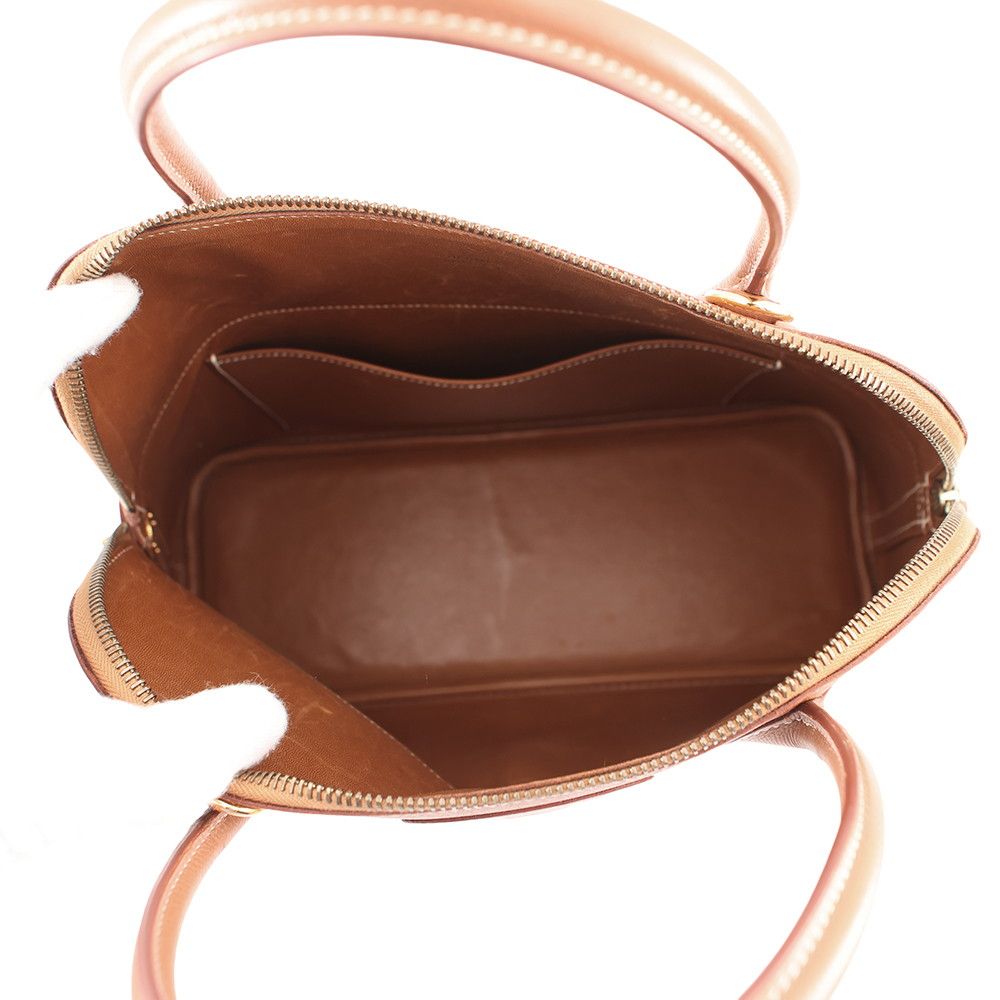Hermes Handbag Bolide 31 Gold Courchevel 2-Way — view 6