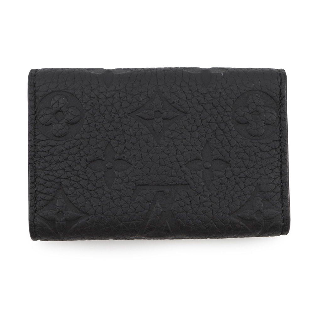Louis Vuitton Key Case Monogram Taurillon Multicles 6 Black Key Holder — view 3