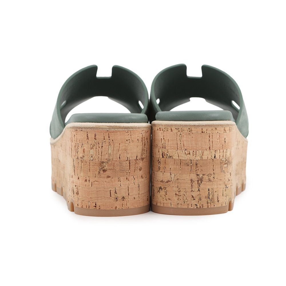 Hermes Sandals Eze Chevre Velour 35 Shoes — view 3