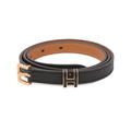 Hermes Pop Belt Black Pink Gold Epsom 85