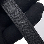 Hermes Pop Belt Black Pink Gold Epsom 85 — view 6