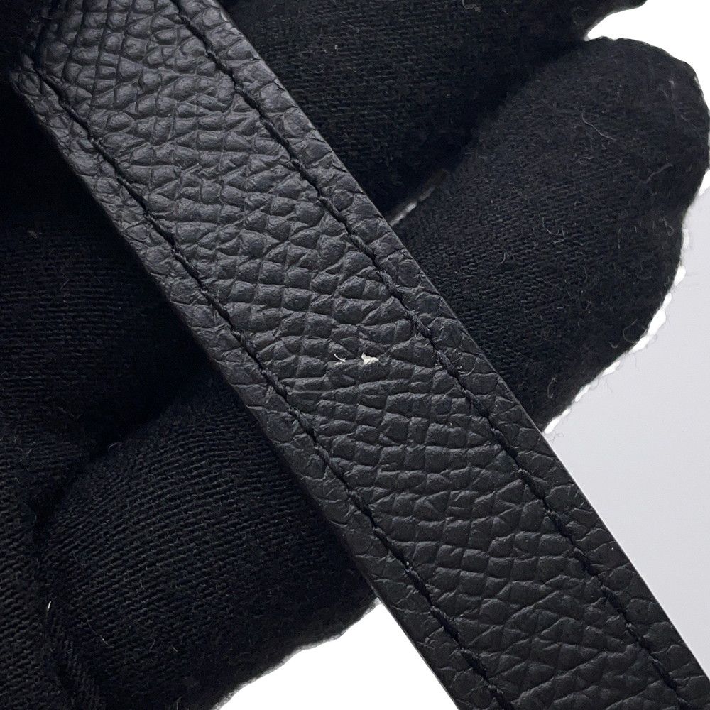 Hermes Pop Belt Black Pink Gold Epsom 85 — view 6